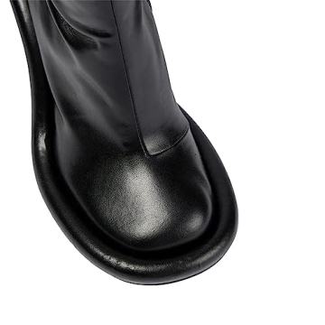 Chic Goolita Stiletto Heel Denim Boots for Women