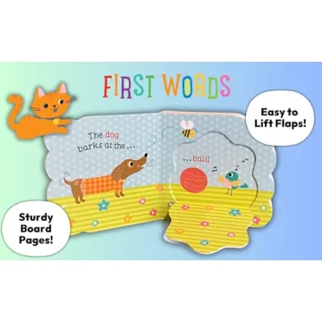 Babies Love First Words Interactive Lift-a-Flap Book
