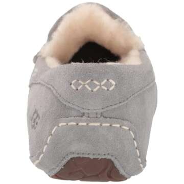UGG Women's Ansley Slipper, Light Grey, 06
