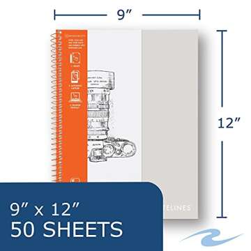 Whitelines Sketch Book: Digitize Notes with Ease