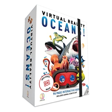 Abacus Brands Virtual Reality Oceans! Gift Box - Illustrated Interactive VR Book and STEM Learning A...