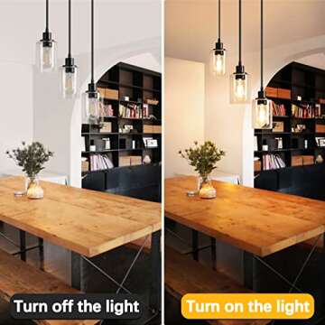 MAXvolador Industrial 3-Light Adjustable Pendant Light