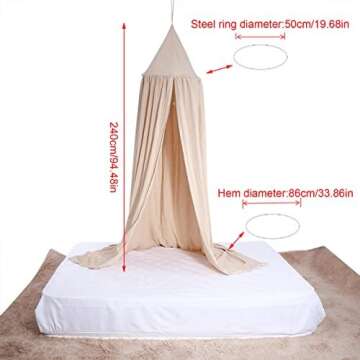 Yosoo Dome Bed Canopy for Kids – Soft & Stylish Decor