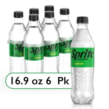 Sprite Zero Sugar Lemon Lime Diet Soda, 6 Pack - Refreshing