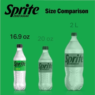 Sprite Zero Sugar Lemon Lime Diet Soda, 6 Pack - Refreshing