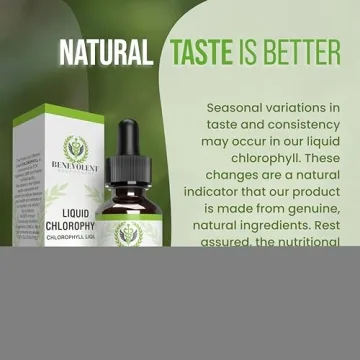 Organic Chlorophyll Drops for Detox & Skin Health