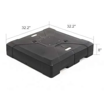 PURPLE LEAF ULTRA STURDY Umbrella Base for Offset Use