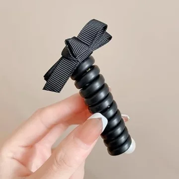 Spiral Hair Ties for Thick Hair - No Damage & Stylish