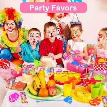 Sticky Hands & Feet Party Favors Supplies for Kids (20 PCS),Birthday Pinata Easter Egg Basket Goodie Bag Stuffers Fillers for Toddlers,School Students Non Candy Treats Prizes Toys Gifts for Boys Girls