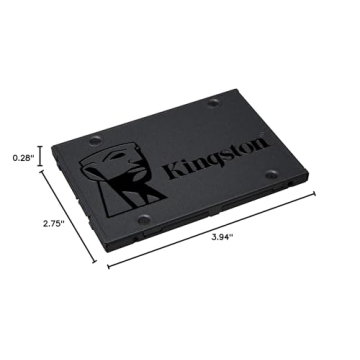 Kingston 120GB A400 SATA 3 Internal SSD for Performance Boost