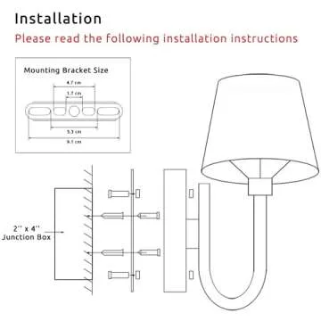 Lysed Wall Sconce Vintage Style Wall Light Fixture, Classic Wall Lamp for Indoor, Bedroom, Gold Iron Wall Lamp with Beige Fabric Shade