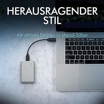 LaCie Portable SSD 1TB - Fast, Compact & Durable External Drive