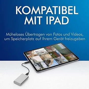 LaCie Portable SSD 1TB - Fast, Compact & Durable External Drive