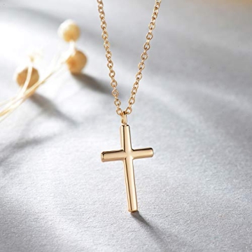 Shop Fettero Gold Cross Necklace for Faith & Elegance