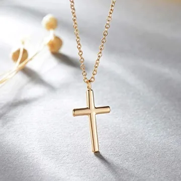 Shop Fettero Gold Cross Necklace for Faith & Elegance