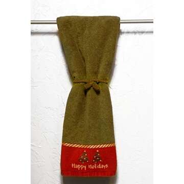 Haute Decor Decorative Garland Twist Ties, 6 Pack, 20 inches (Olive Green) - Hang Garland, Lights, Decorations