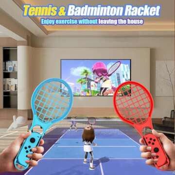 24-in-1 Sports Accessories Bundle for Nintendo Switch