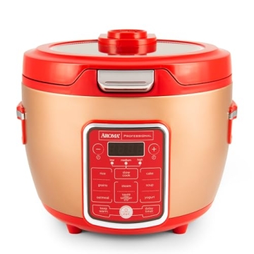 Aroma Professional ARC-1230R Rice Cooker - 11 Functions for Perfect Meals