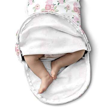 SwaddleMe Luxe Easy Change Swaddle for Newborn Comfort