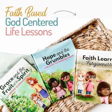 Elly & Grace Bible Stories for Kids, So Loved Collection: Book and Doll Set Teaching Christian Toddlers Faith Lessons, Great Baby Baptism Gifts for Girls (So Loved Set)