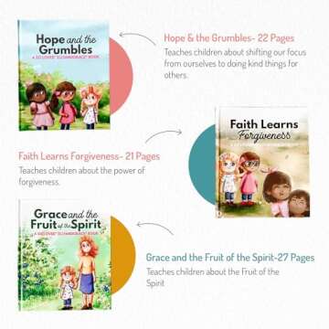 Elly & Grace Bible Stories for Kids, So Loved Collection: Book and Doll Set Teaching Christian Toddlers Faith Lessons, Great Baby Baptism Gifts for Girls (So Loved Set)