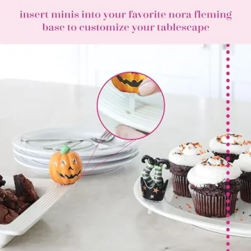 Nora Fleming Jack O Lantern - Hand-Painted Halloween Mini