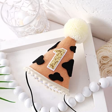 DSAANE Cowboy Party Hats for First Birthday Decoration