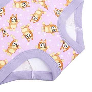Bluey Amazon Exclusive 7-Pack Potty Training Pants with Stickers and Success Chart, Sizes 18 M, 2T, 3T & 4T