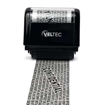 Veltec ID Protector Ink Roller for Identity Theft Protection