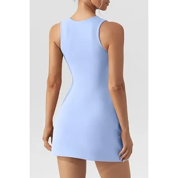 Stylish QINSEN Square Neck Bodycon Mini Dress for Women