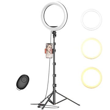 10" Selfie Ring Light with Tripod - Perfect for Photo & Video