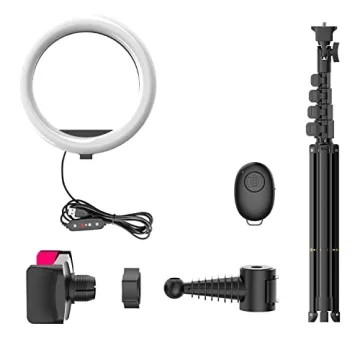 10" Selfie Ring Light with Tripod - Perfect for Photo & Video