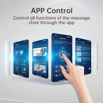 Real Relax 2024 Massage Chair, Full Body Zero Gravity SL-Track Shiatsu Massage Recliner Chair with Heat Body Scan Bluetooth Foot Roller APP Control, Favor-06 All Black