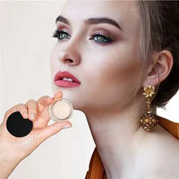 ZEJIA 5 Gram Sample Containers for Beauty on the Go