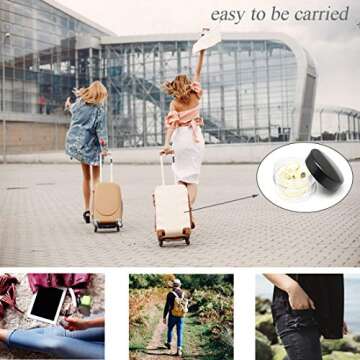 ZEJIA 5 Gram Sample Containers for Beauty on the Go