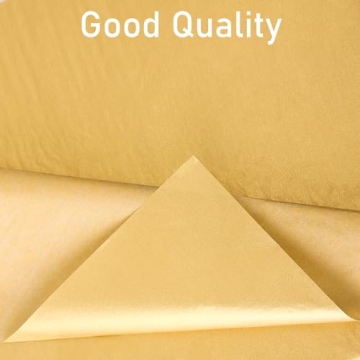 Luxurious Green and Gold Tissue Paper 100 Sheets Perfect for All Occasions