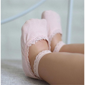 BEHELE Stylish Non-Skid Baby Girl Socks for Infants