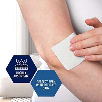 MED PRIDE 4x4 Sterile Gauze Pads Individually Wrapped, 12 Ply Cotton, Nonstick, Highly Absorbent for Wound Care and First Aid, Pack of 100