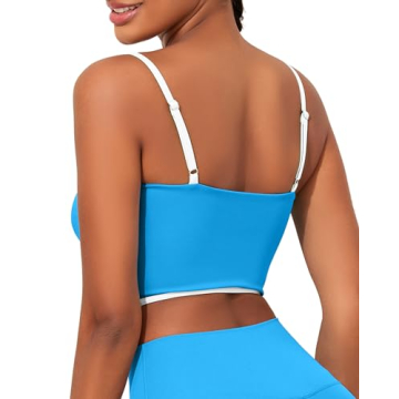 Stylish AngiMelo Women's Workout Tank - Supportive Crop Top