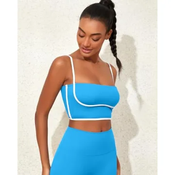 Stylish AngiMelo Women's Workout Tank - Supportive Crop Top