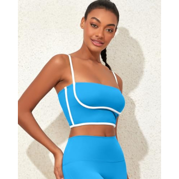 Stylish AngiMelo Women's Workout Tank - Supportive Crop Top