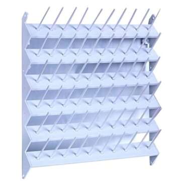 Embroidex 60 Spool Cone Thread Stand/Rack Organizer for Sewing and Embroidery Machine