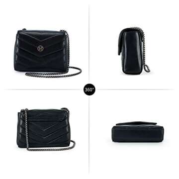 VICTORIA HYDE Crossbody Bags for Women, Small Black Purse