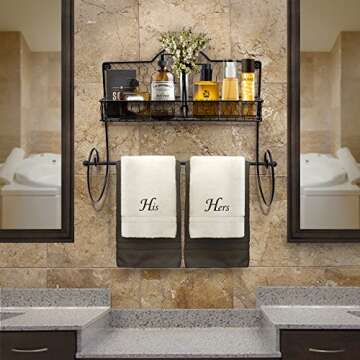 Paper Towel Holder, Spice Rack and Multi-Purpose Shelf