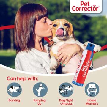 PET CORRECTOR Dog Trainer 50ml - 4 Pack for Effective Dog Behavior Correction
