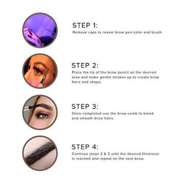 SCALPA Eyebrow Filler Pencil - Long-Lasting Beauty Tool