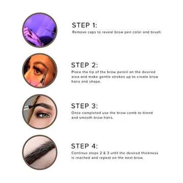 SCALPA Eyebrow Filler Pencil - Long-Lasting Beauty Tool