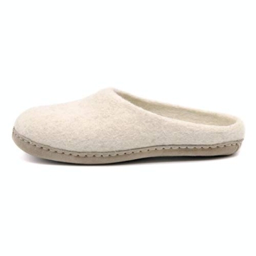 Nootkas Women's Astoria Wool Mule Slippers - Warm & Ethical