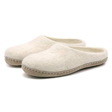 Nootkas Women's Astoria Wool Mule Slippers - Warm & Ethical
