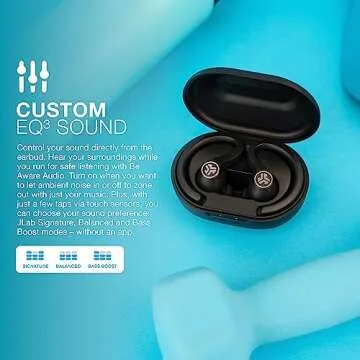 JLab JBuds Air Sport Wireless Earbuds - Long Battery Life